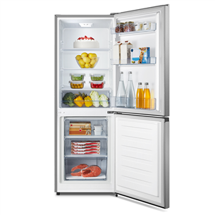 Hisense, 230 L, height 162 cm, silver - Refrigerator