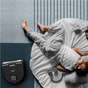 Tefal X-PLORER Serie 240+ AI, Animal & Allergy, juodas - Dulkių siurblys robotas