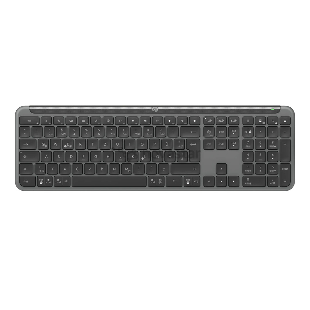 Logitech Signature Slim K950, US, juoda - Belaidė klaviatūra