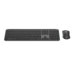 Logitech Signature Slim Combo MK950, US, juoda - Klaviatūra ir pelė