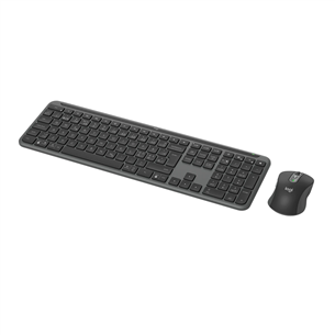 Logitech Signature Slim Combo MK950, US, juoda - Klaviatūra ir pelė