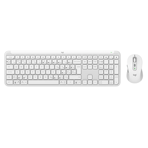 Logitech Signature Slim Combo MK950, SWE, белый - Беспроводной десктоп 920-012489