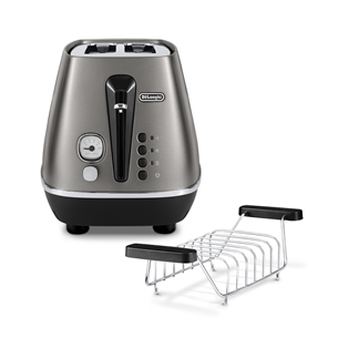 Delonghi Distinta Titanium, 900 W, titano - Skrudintuvas CTIN2103.TB