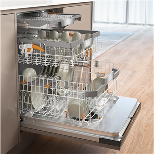 Miele, AutoDos K2O, 14 place settings - Built-in dishwasher