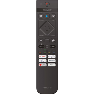 Philips PUS8919, 43", 4K UHD, LED LCD, pilkas - Televizorius