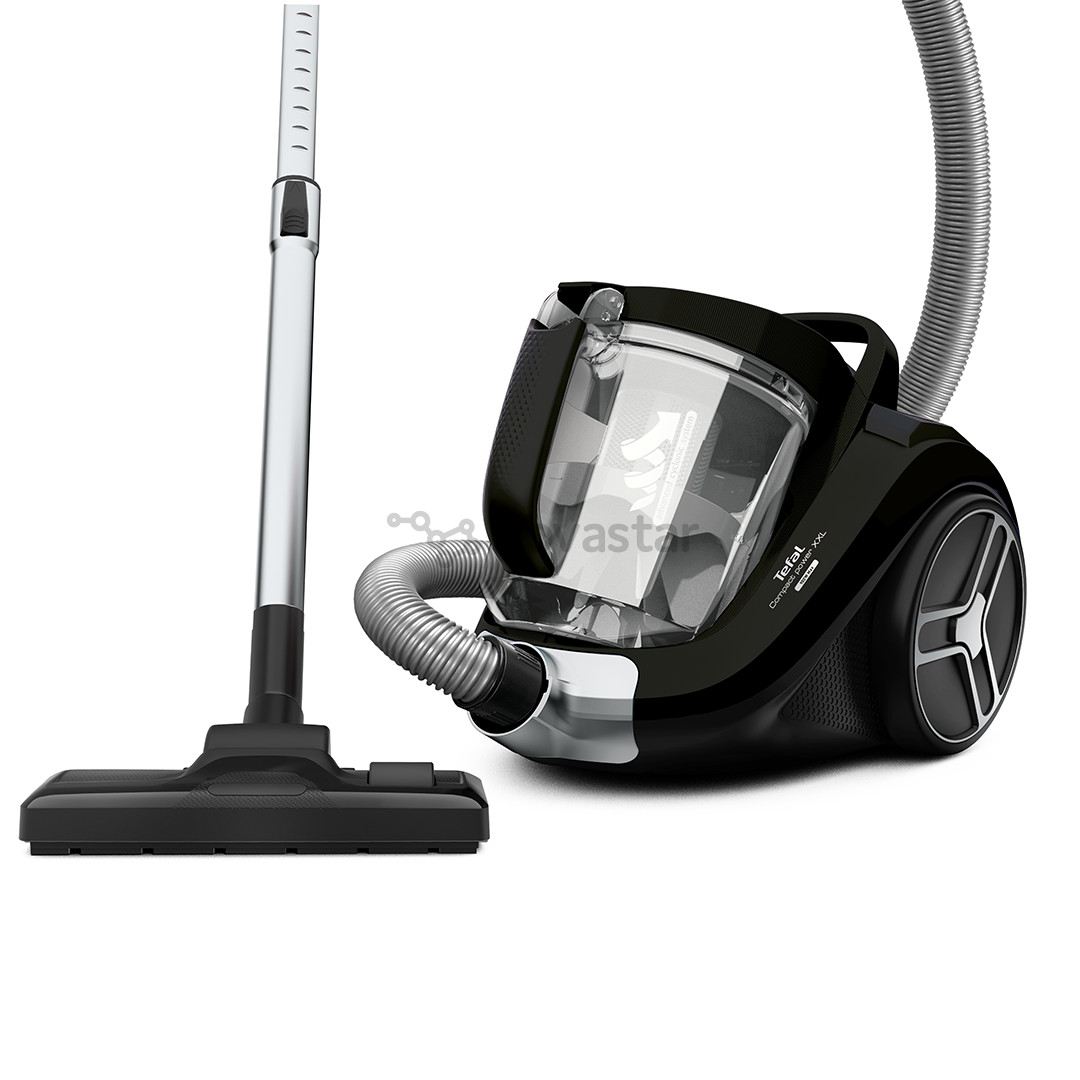 Tefal Compact Power XXL, 900 Вт, без мешка, черный - Пылесос