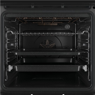 Whirlpool, 73 л, пиролитическая очистка, черный - Интегрируемый духовой шкаф