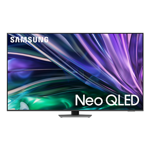 Samsung QN85D, 85'', 4K UHD, Neo QLED, sidabrinis - Televizorius