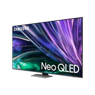 Samsung QN85D, 85'', 4K UHD, Neo QLED, Mini LED, silver - TV