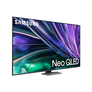 Samsung QN85D, 85'', 4K UHD, Neo QLED, Mini LED, silver - TV