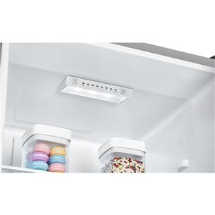 Hisense, NoFrost, 336 л, высота 201 см, серый - Холодильник