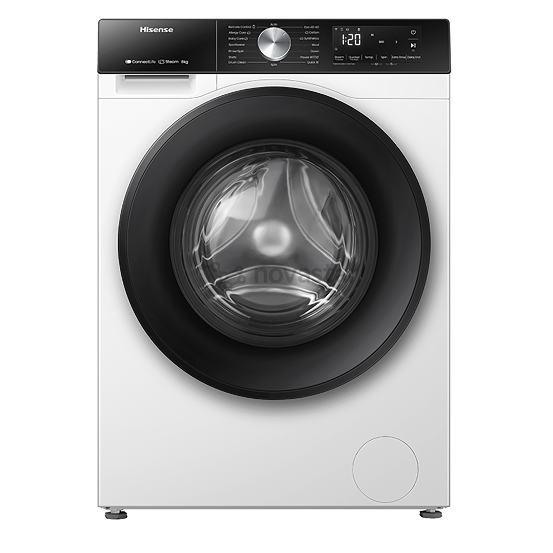 Hisense, 8 kg, depth 48 cm, 1400 rpm - Front load washing machine