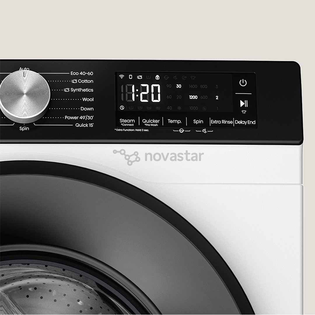 Hisense, 8 kg, depth 48 cm, 1400 rpm - Front load washing machine