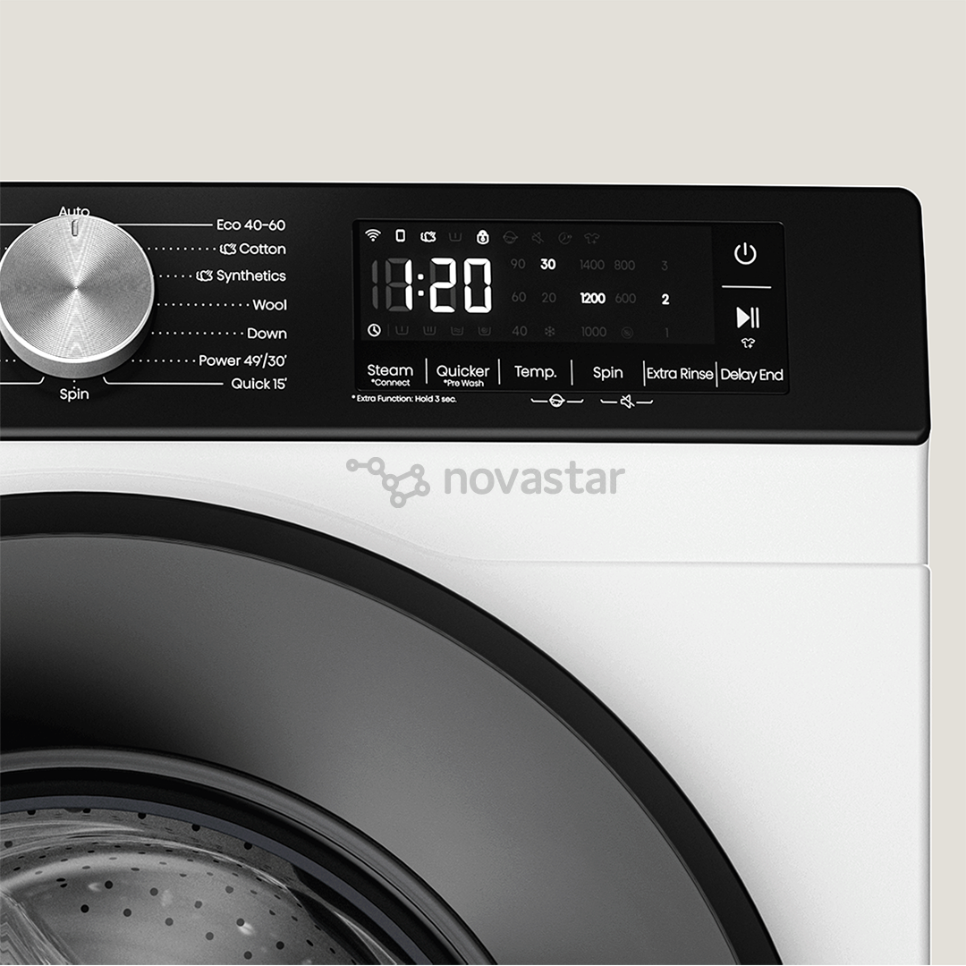 Hisense, 8 kg, depth 48 cm, 1400 rpm - Front load washing machine