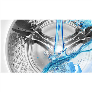 Hisense, 8 kg, depth 48 cm, 1400 rpm - Front load washing machine
