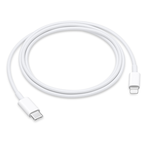 Apple USB-C - Lightning, 1 м, белый - Кабель