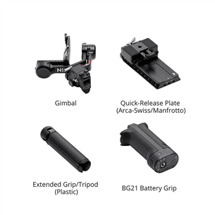 DJI RS 4 Gimbal Stabilizer, juodas - Stabilizatorius