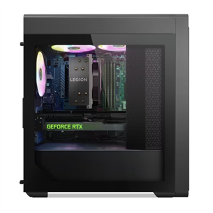 Lenovo Legion T5 25IRB8, i7, 32 GB, 1 TB, RTX 4070 Ti SUPER, pilkas - Stacionarus kompiuteris