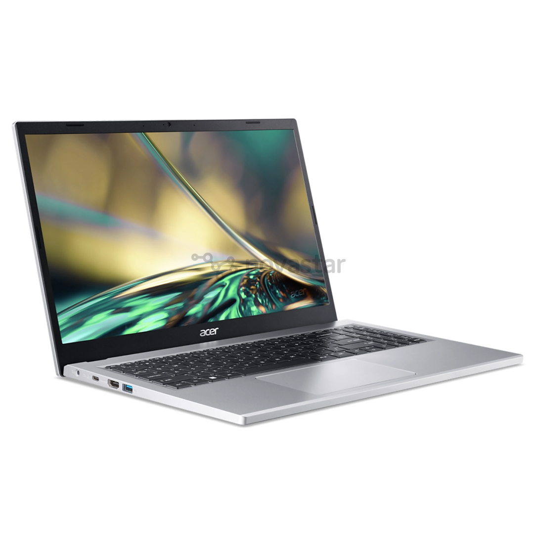 Acer Aspire 3, 15.6", Ryzen 5, 8 GB, 256 GB, SWE, pure silver - Notebook