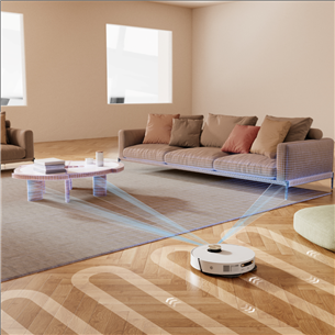 Dreame L20 Ultra, vacuuming and mopping, white - Robot vacuum cleaner