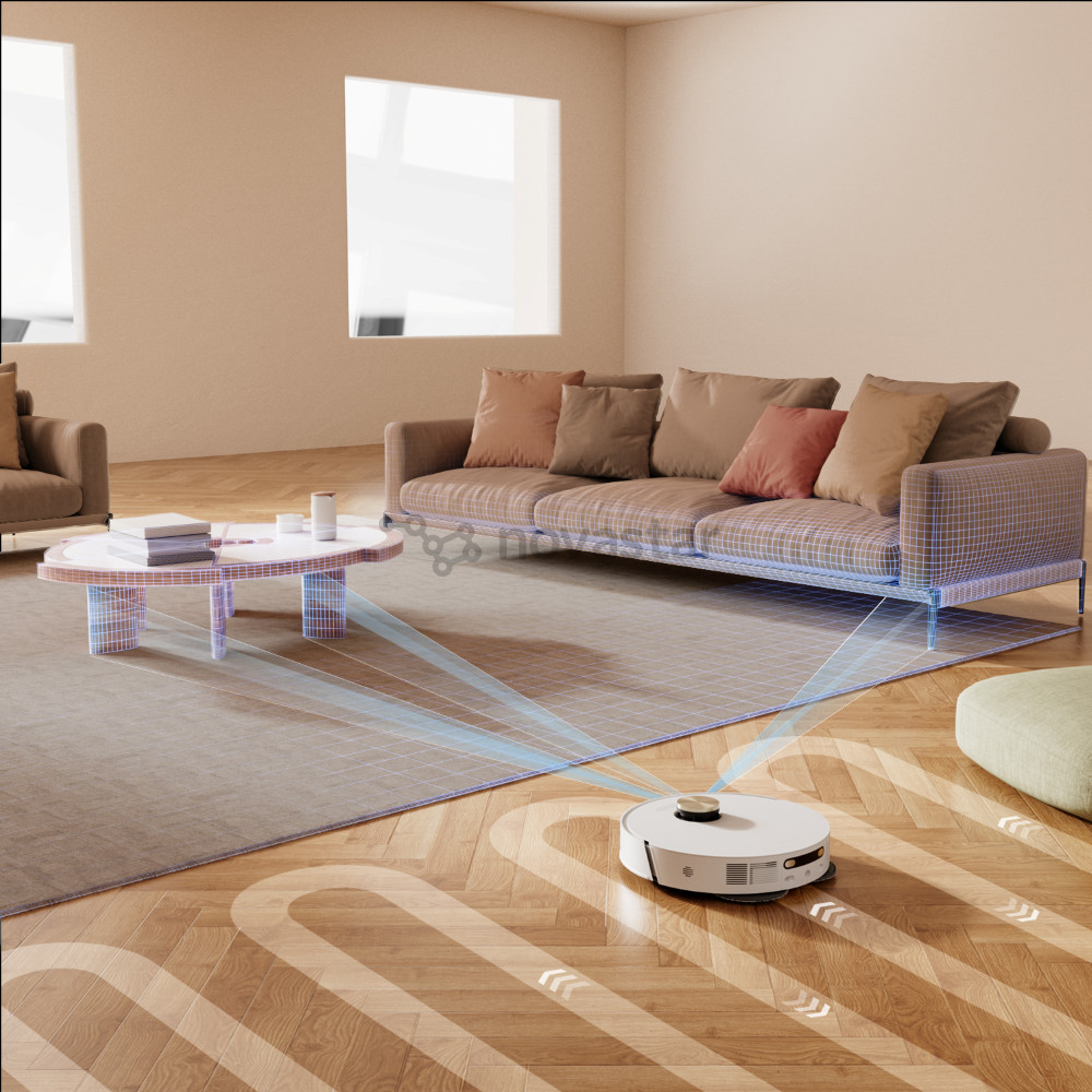 Dreame L20 Ultra, vacuuming and mopping, white - Robot vacuum cleaner