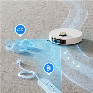 Dreame L20 Ultra, vacuuming and mopping, white - Robot vacuum cleaner