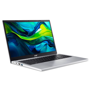 Acer Aspire Go 15, 15,6", i3, 8 GB, 256 GB, ENG, sidabrinis - Nešiojamas kompiuteris