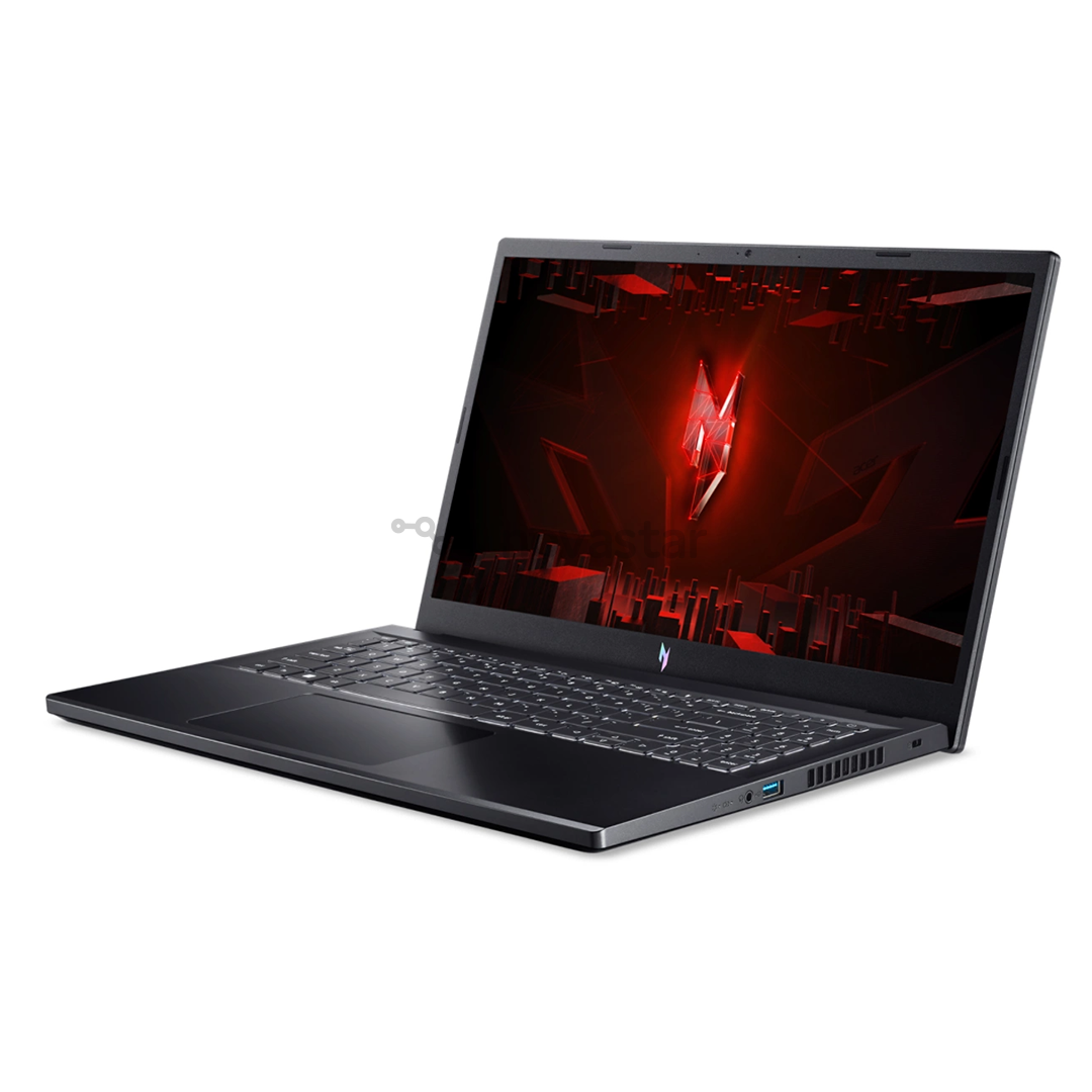 Acer Nitro V15, 15,6", 144 Hz, Ryzen 5, 16 GB, 512 GB, RTX 4050, ENG, obsidian black - Notebook