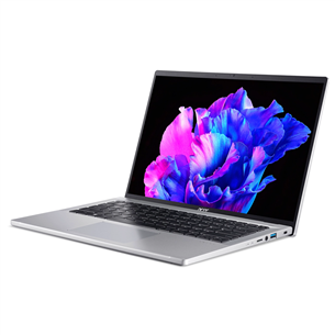 Nešiojamas kompiuteris Acer Swift Go OLED, 14", 2.8K, i7, 16 GB, 1 TB, ENG, sidabro spalvos