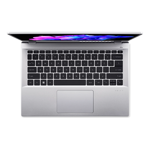 Nešiojamas kompiuteris Acer Swift Go OLED, 14", 2.8K, i7, 16 GB, 1 TB, ENG, sidabro spalvos