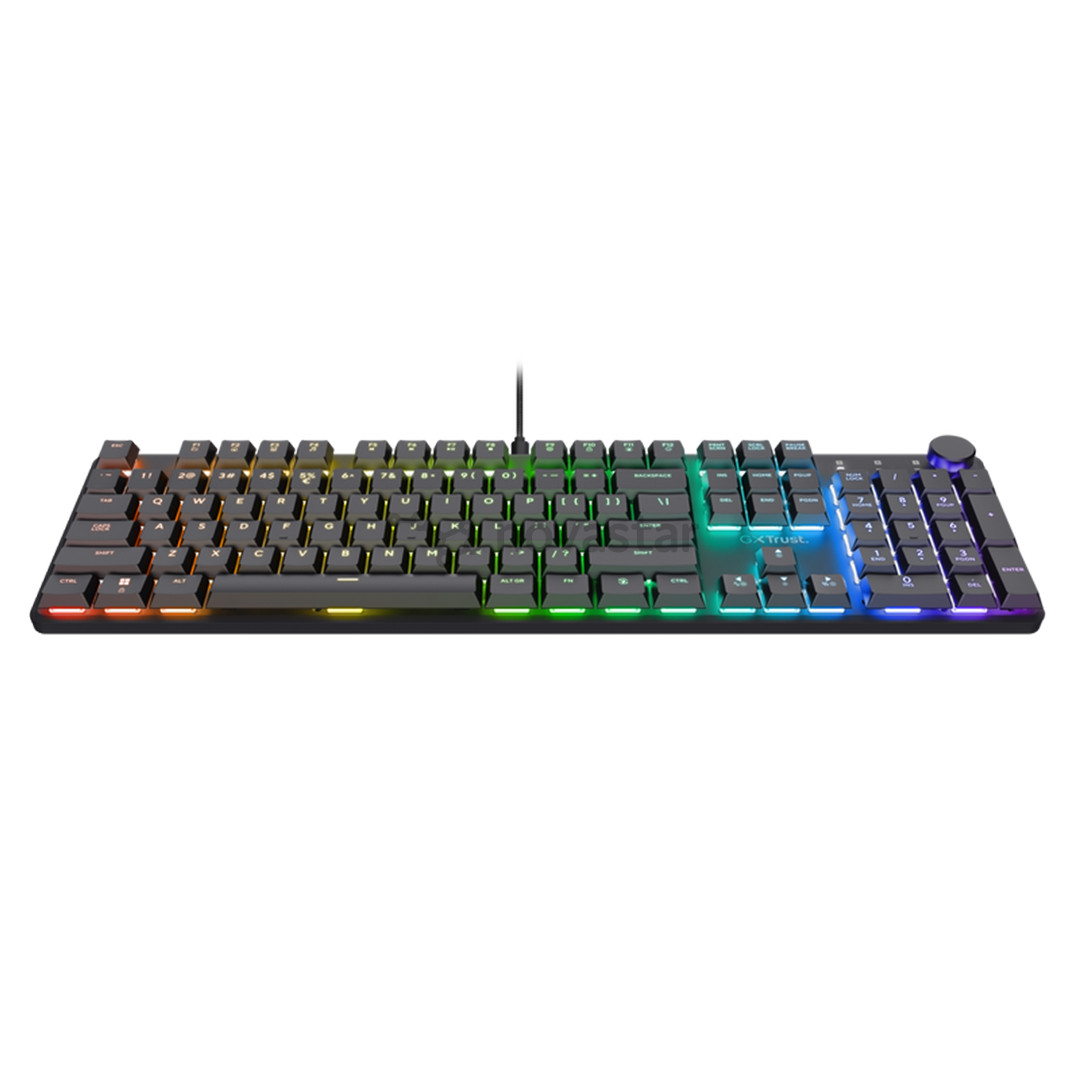 Trust GXT 866 Torix, US, black - Mechanical keyboard