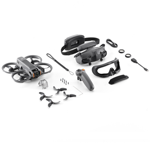 Dji Avata 2 Fly More Combo, 1 battery, gray - Drone