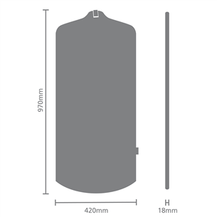 Brabantia Linn, juoda - Lyginimo garais lenta