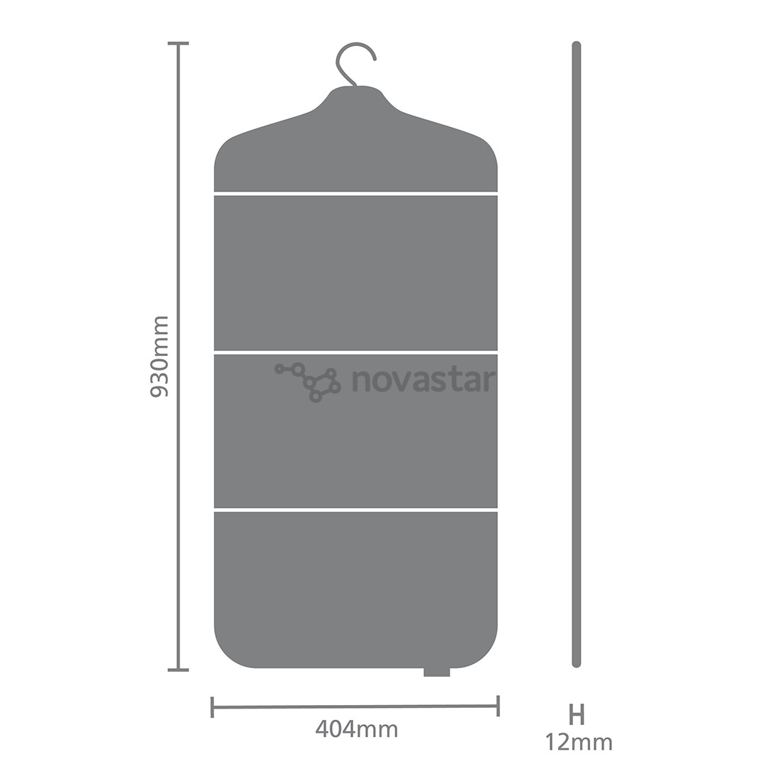 Brabantia, pilka - Lyginimo garais lenta