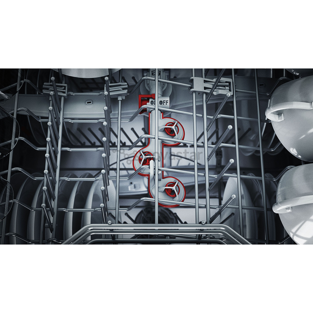 Bosch, Series 6, 14 komplektų talpa - Įmontuojama indaplovė
