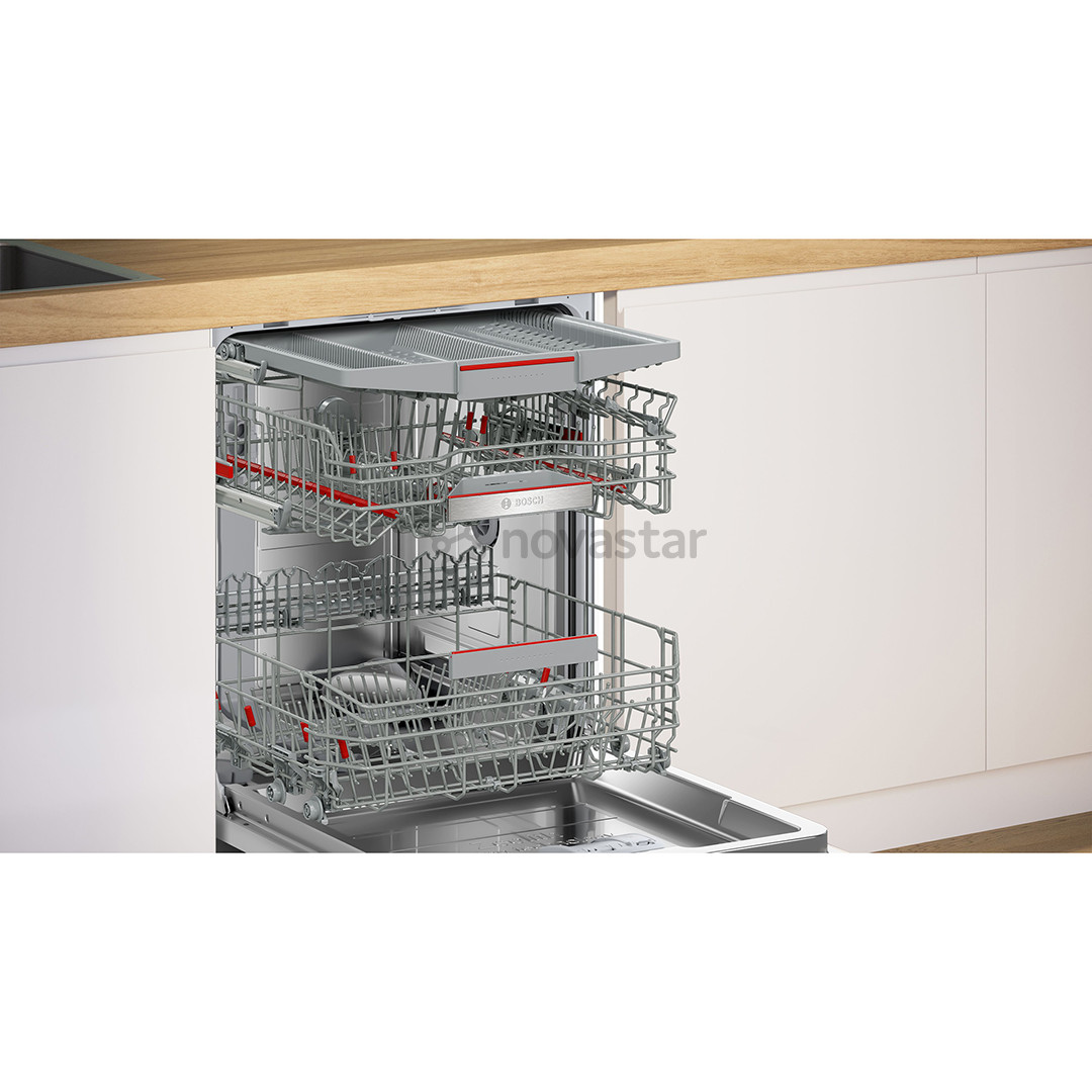 Bosch, Series 6, 14 komplektų talpa - Įmontuojama indaplovė