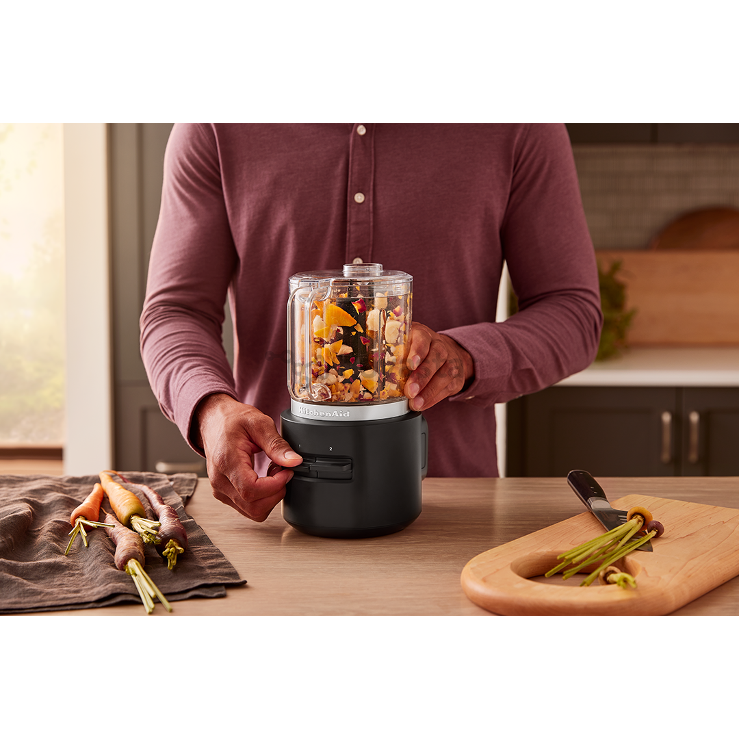KitchenAid Go, be baterijos, juodas - Smulkintuvas