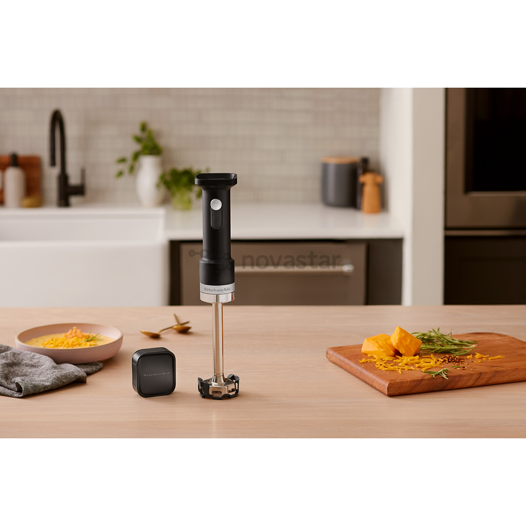 KitchenAid Go, su baterija, juodas - Trintuvas