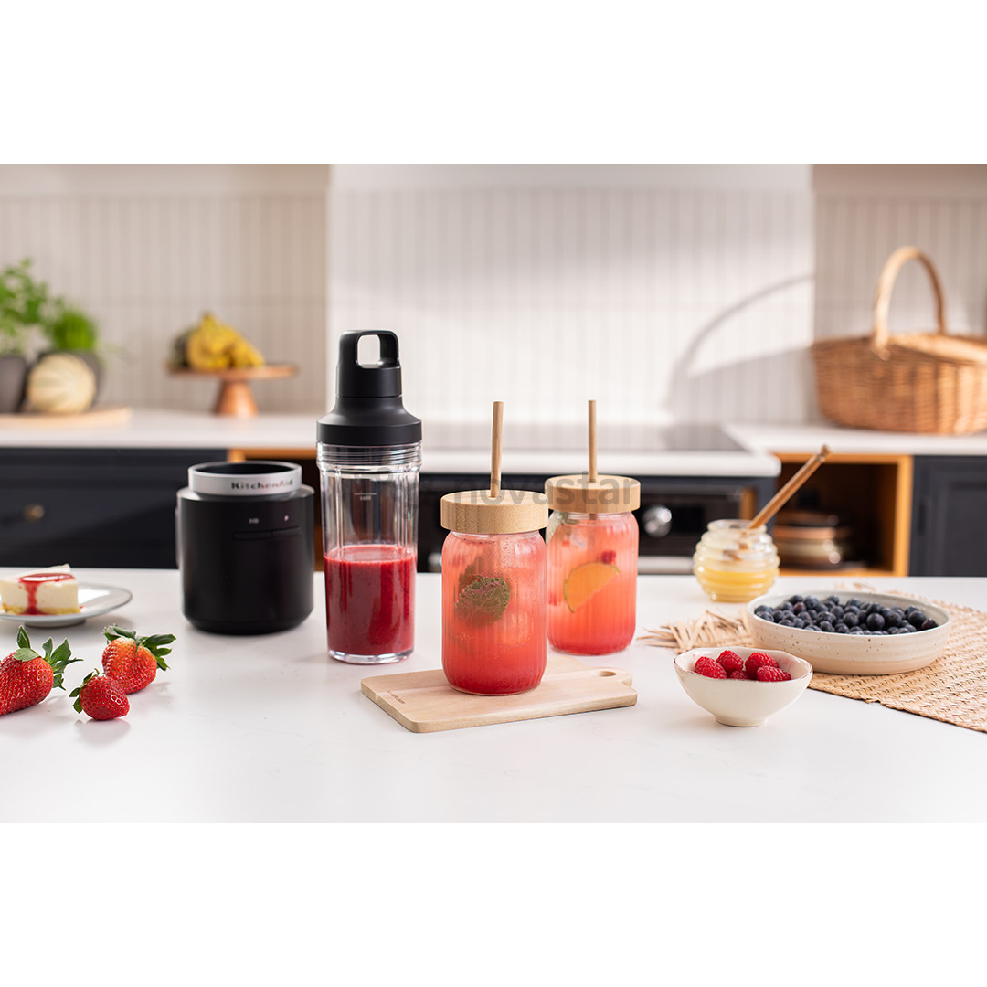 KitchenAid Go, without battery, matte black - Cordless mini blender