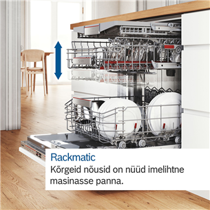 Bosch, Series 8, 14 place settings - Built-in dishwasher