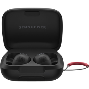 Sennheiser Momentum SPORT True Wireless, juodos - Belaidės ausinės 700304