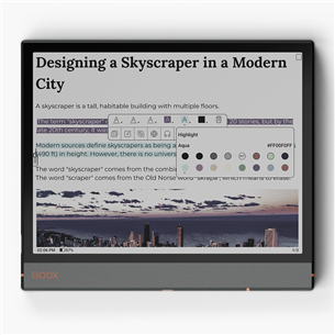 BOOX Note Air3 C, 10,3", 64 GB, Android, black - E-Reader