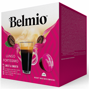 Belmio Lungo Fortissimo, 16 vnt. - Kavos kapsulės BLIO80002