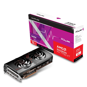 Sapphire AMD Radeon RX 7700 XT, 12 ГБ, GDDR6, 192 бит - Графическая карта 11335-04-20G