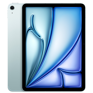 Apple iPad Air 11'' (2024), M2, 128 ГБ, WiFi + 5G, синий - Планшет