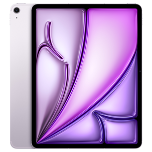 Apple iPad Air 13'' (2024), M2, 128 GB, WiFi + 5G, purple - Planšetinis kompiuteris MV6U3HC/A