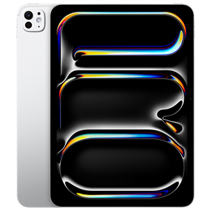 Apple iPad Pro 11”, M4 (2024), 256 GB, glossy, WiFi, silver - Tablet