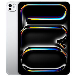 Apple iPad Pro 11”, M4 (2024), 256 GB, standard, WiFi + 5G, silver - Planšetinis kompiuteris MVW23HC/A