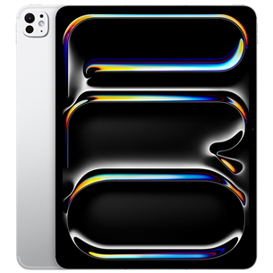 Apple iPad Pro 13”, M4 (2024), 256 GB, standard, WiFi + 5G, silver - Planšetinis kompiuteris MVXT3HC/A
