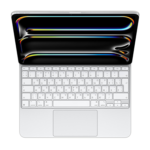 Apple Magic Keyboard for iPad Pro 13'' (M4), 2024, RUS, balta - Klaviatūra
